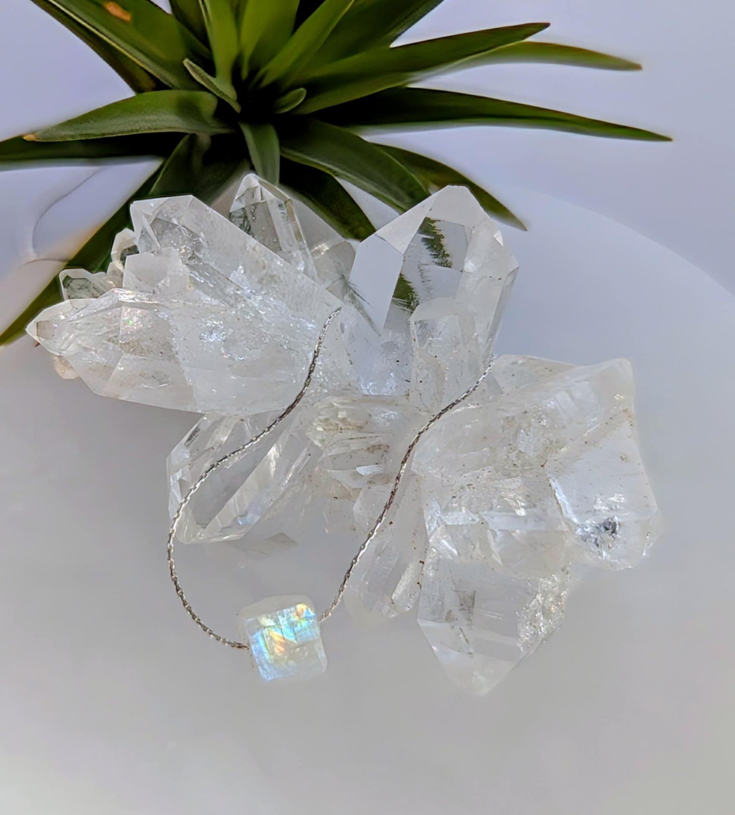 Raw Moonlit Necklace