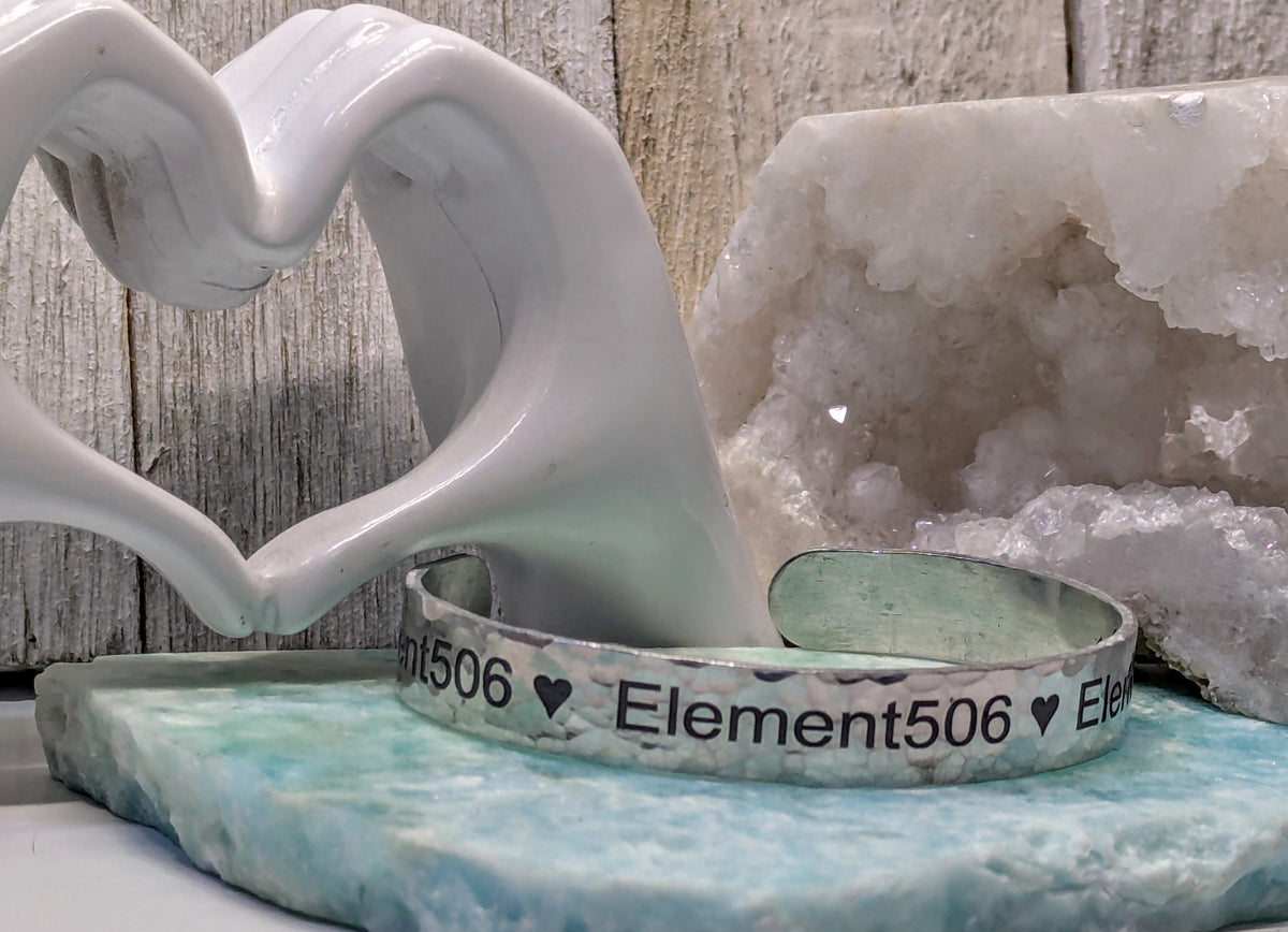 Personalized Engraved Cuff Bracelet