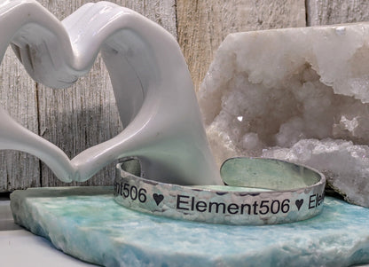 Personalized Engraved Cuff Bracelet