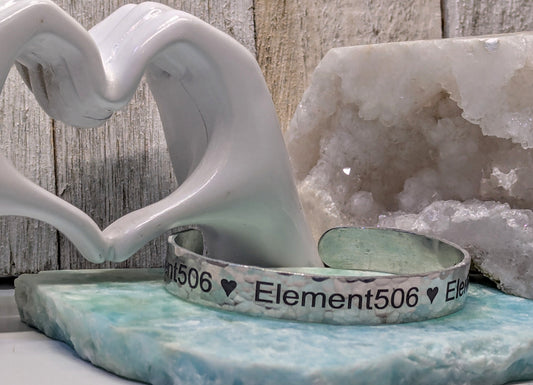 Personalized Engraved Cuff Bracelet